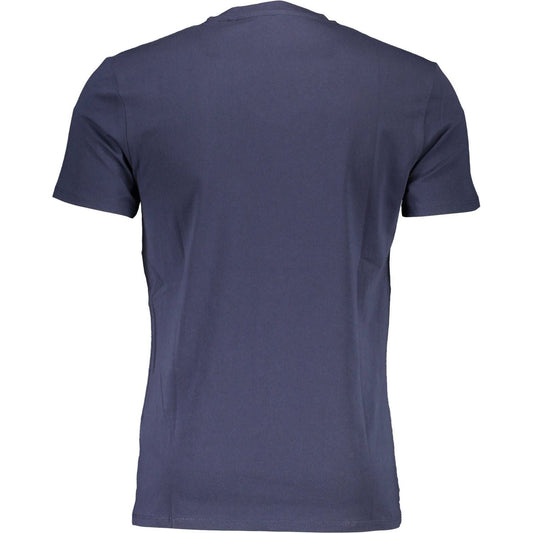 Guess Jeans Sleek V-Neck Slim Fit Blue Tee Guess Jeans