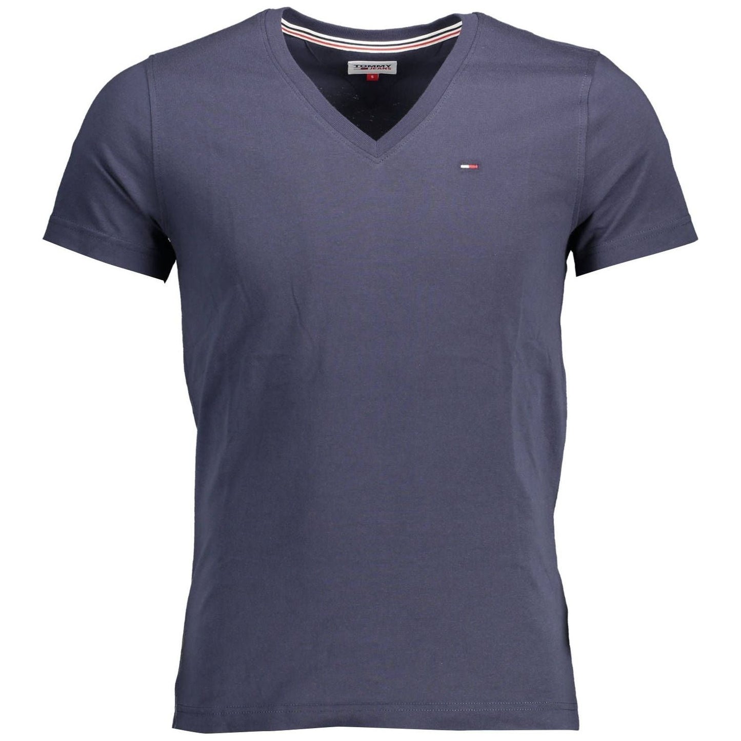 Tommy Hilfiger Blue Cotton Men TShirt Tommy Hilfiger