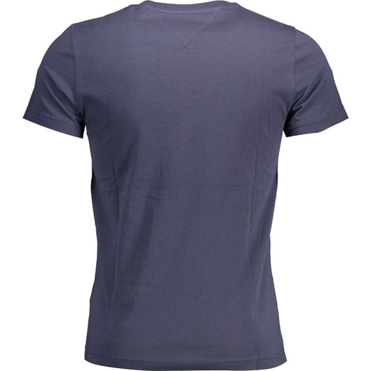 Tommy Hilfiger Blue Cotton Men TShirt Tommy Hilfiger