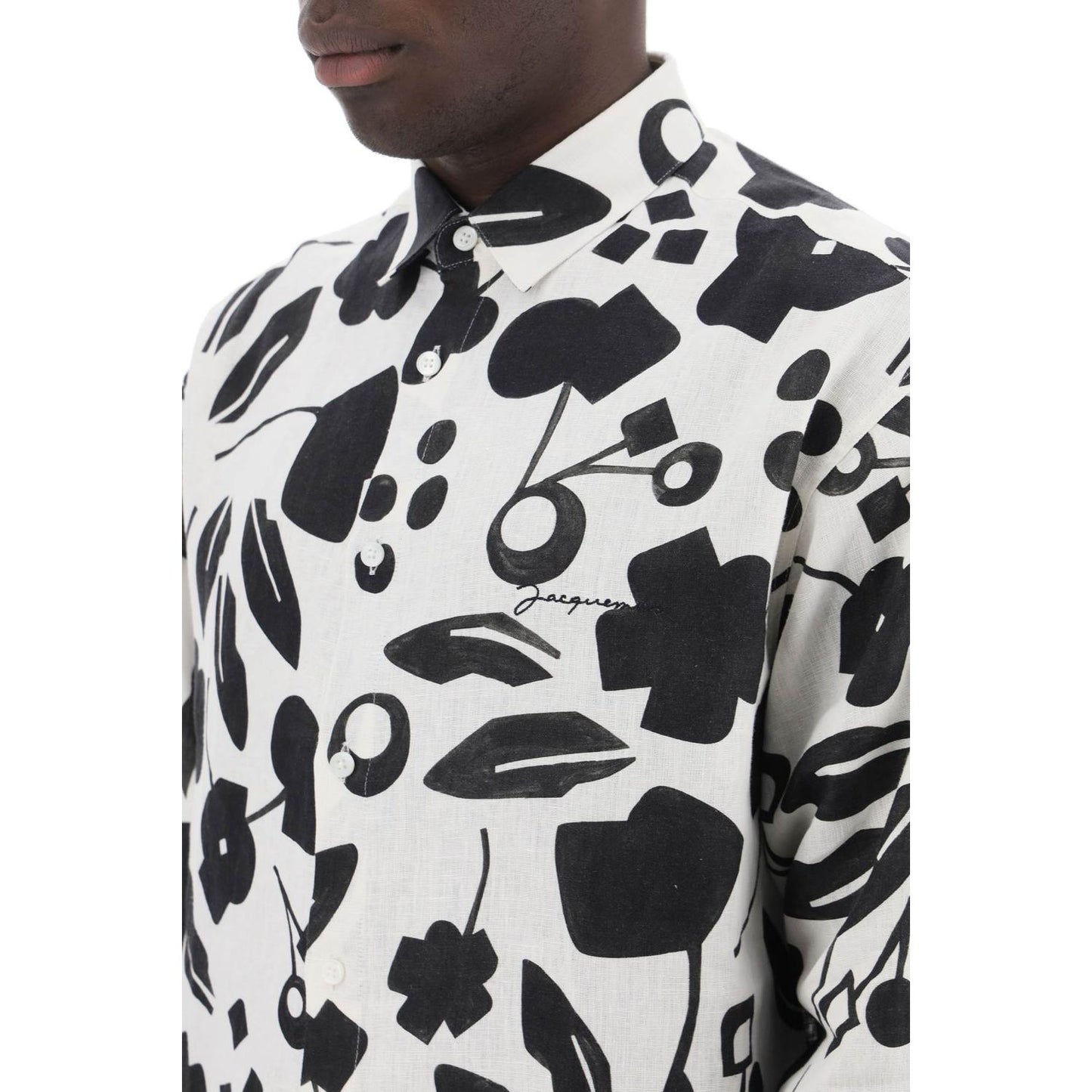 Jacquemus floreale\n\nlinen shirt with Shirts Jacquemus