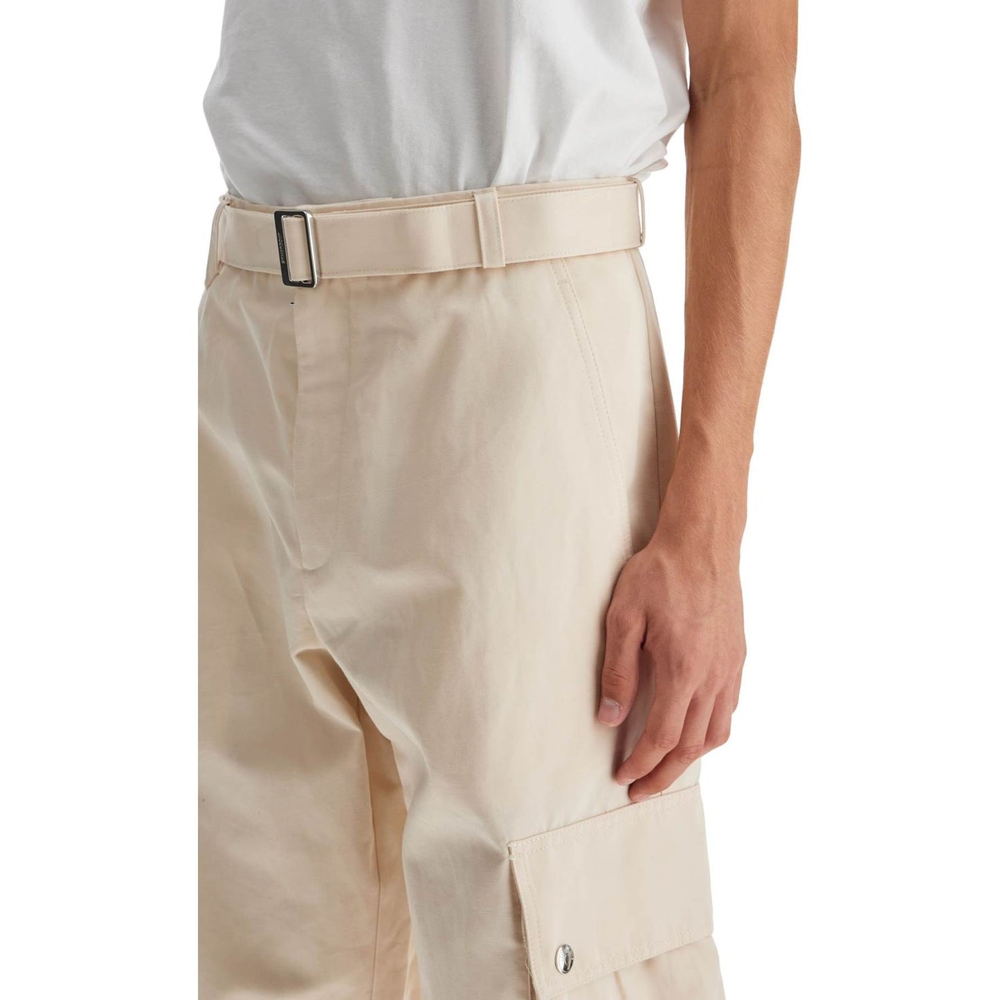 Jacquemus cargo gabardine trousers in eight Trousers Jacquemus