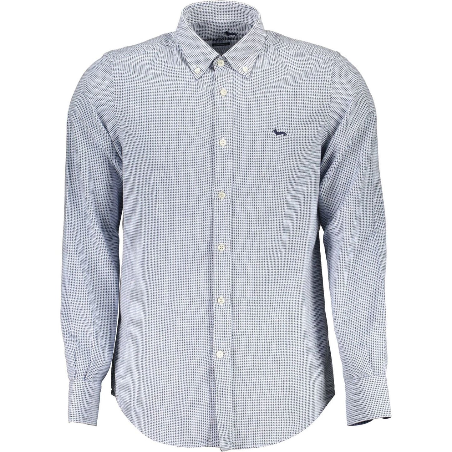 Harmont & Blaine Elegant Light Blue Cotton Shirt for Men Harmont & Blaine