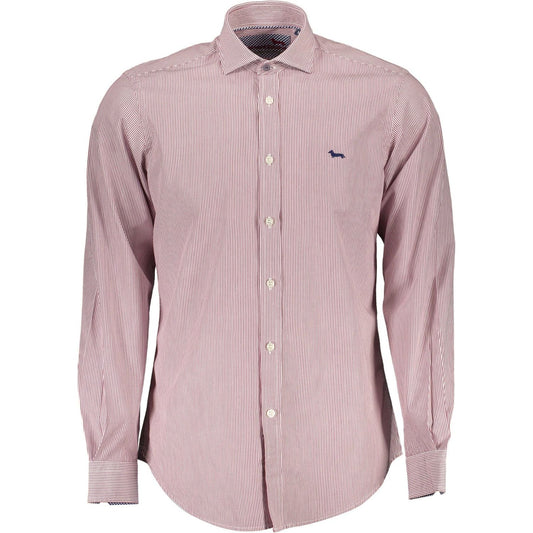 Harmont & Blaine Elegant Purple Narrow Fit Shirt with French Collar Harmont & Blaine