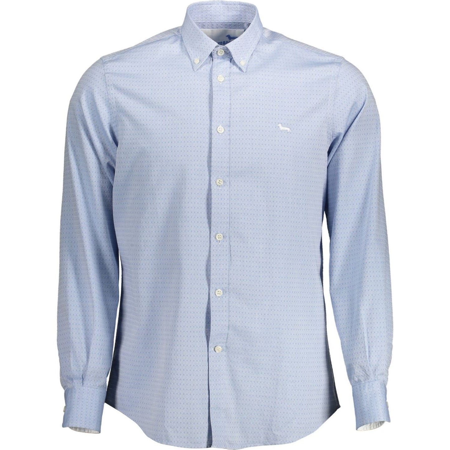 Harmont & Blaine Light Blue Cotton Regular Fit Shirt Harmont & Blaine