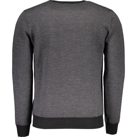 Harmont & Blaine Elegant Wool Sweater with Contrasting Details Harmont & Blaine