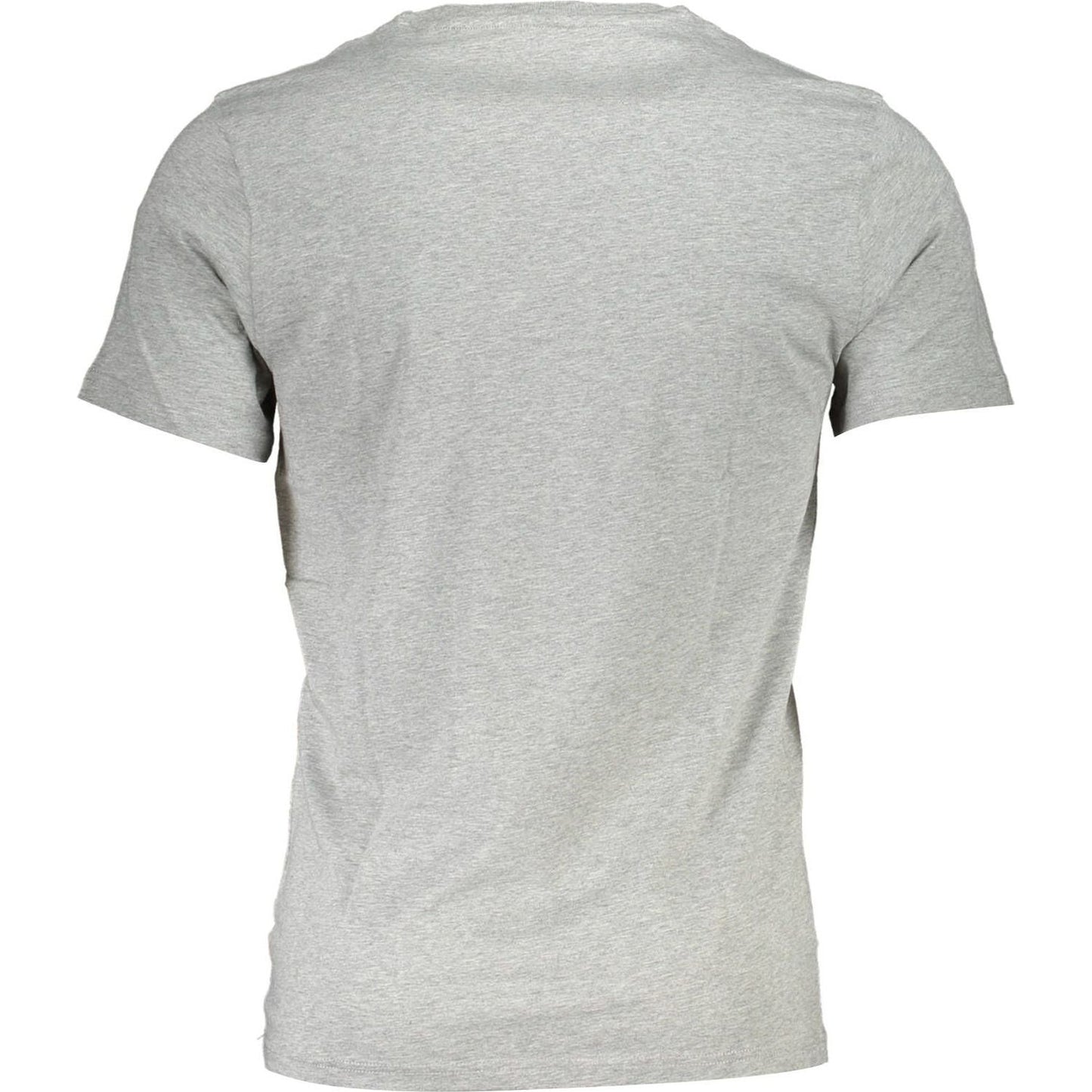 Harmont & Blaine Sleek Round Neck Embroidered Tee Harmont & Blaine