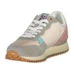 Napapijri Chic Pink Laced Sneakers with Logo Detail