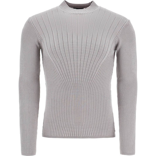 Mugler fitted long-sleeved top Knitwear Mugler