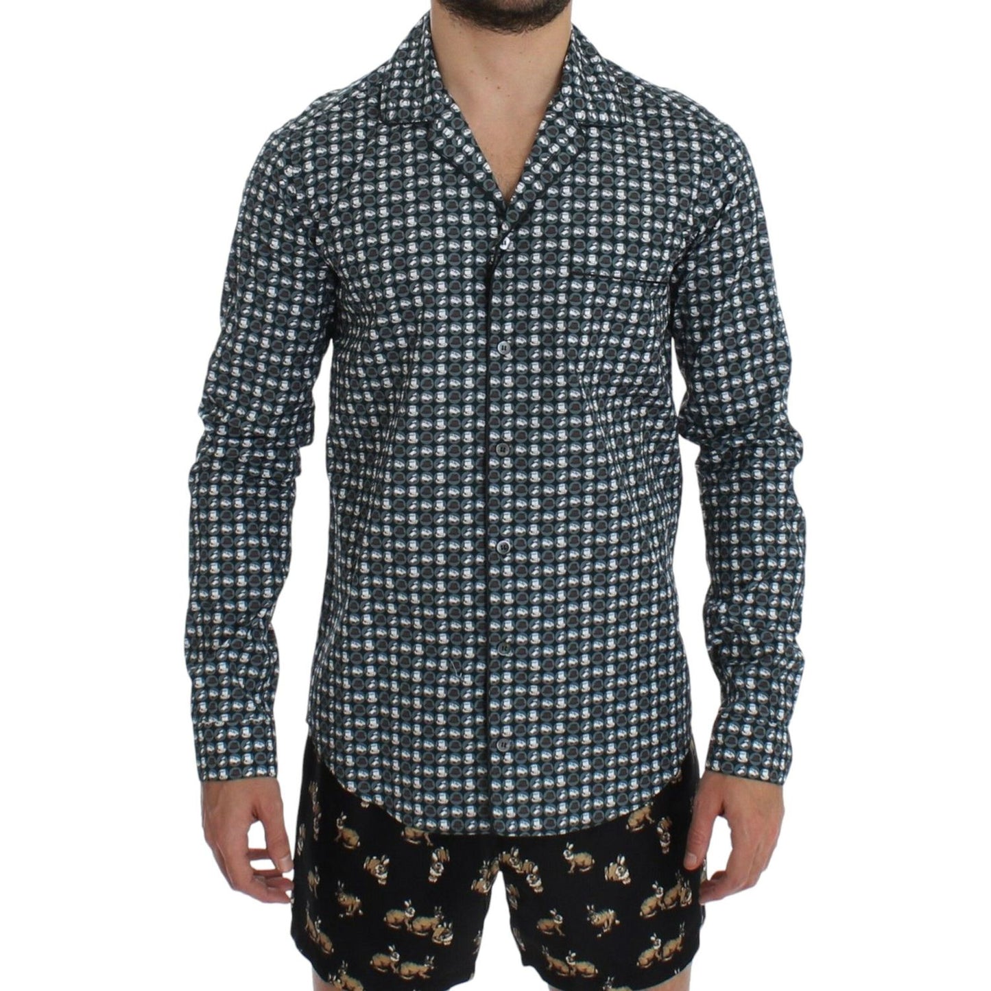 Dolce & GabbanaElegant Green Pajama NightshirtMcRichard Designer Brands£149.00