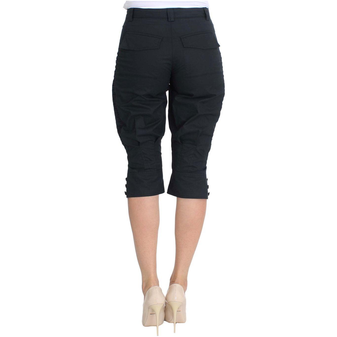 بنطلون كاجوال من القطن الأزرق الأنيق من إيرمانو شيرفينو