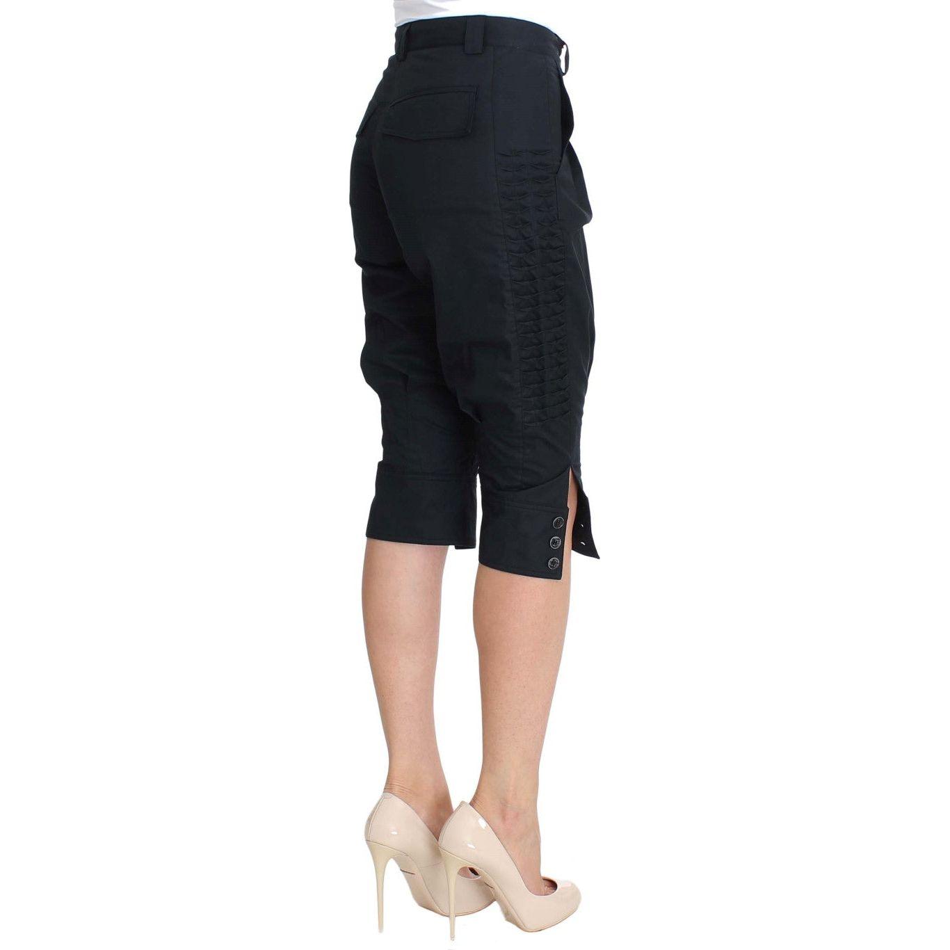 بنطلون كاجوال من القطن الأزرق الأنيق من إيرمانو شيرفينو