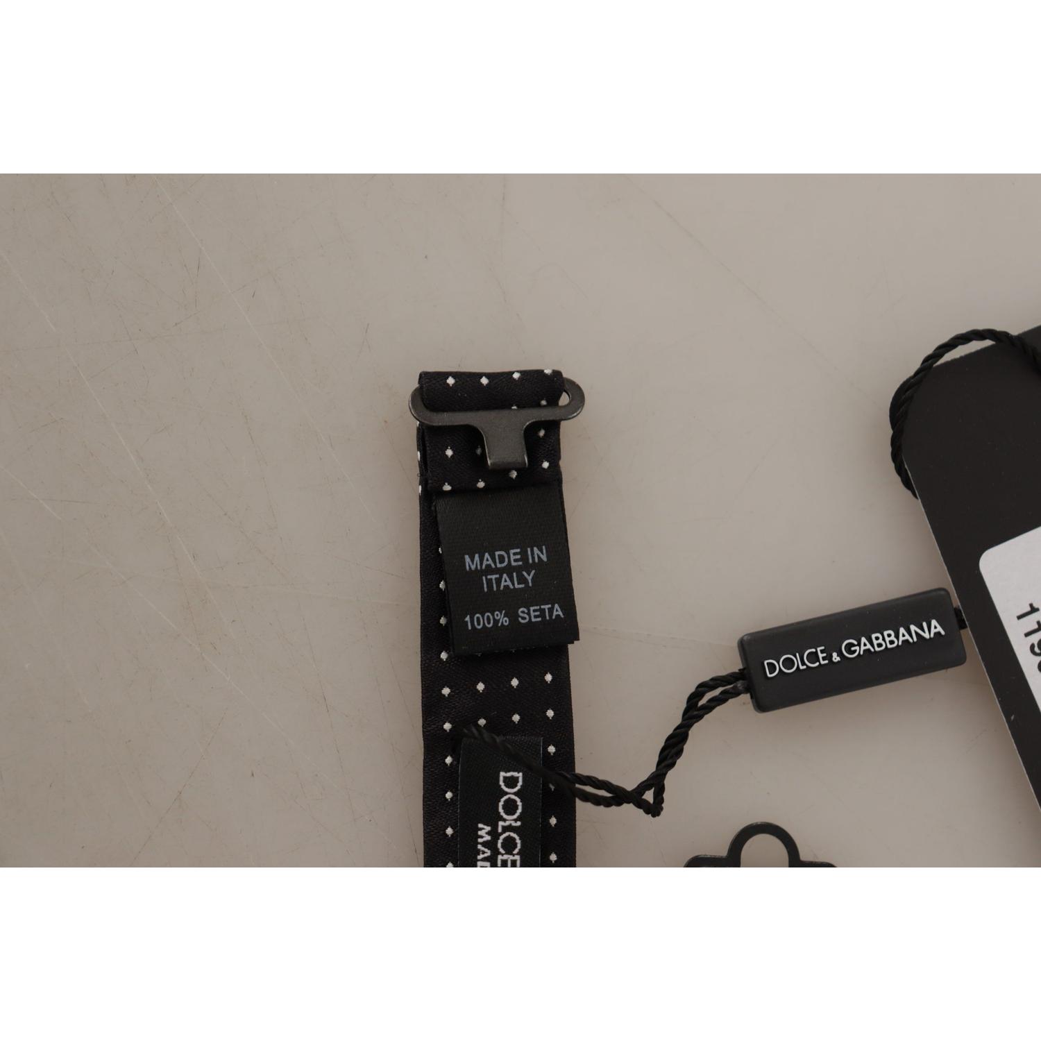 精致丝绸圆点领结