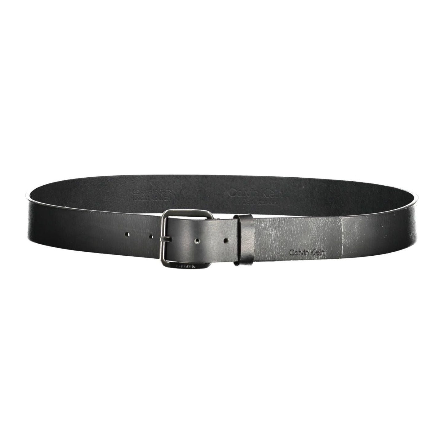 Calvin Klein Sleek Leather Belt with Metal Buckle Calvin Klein