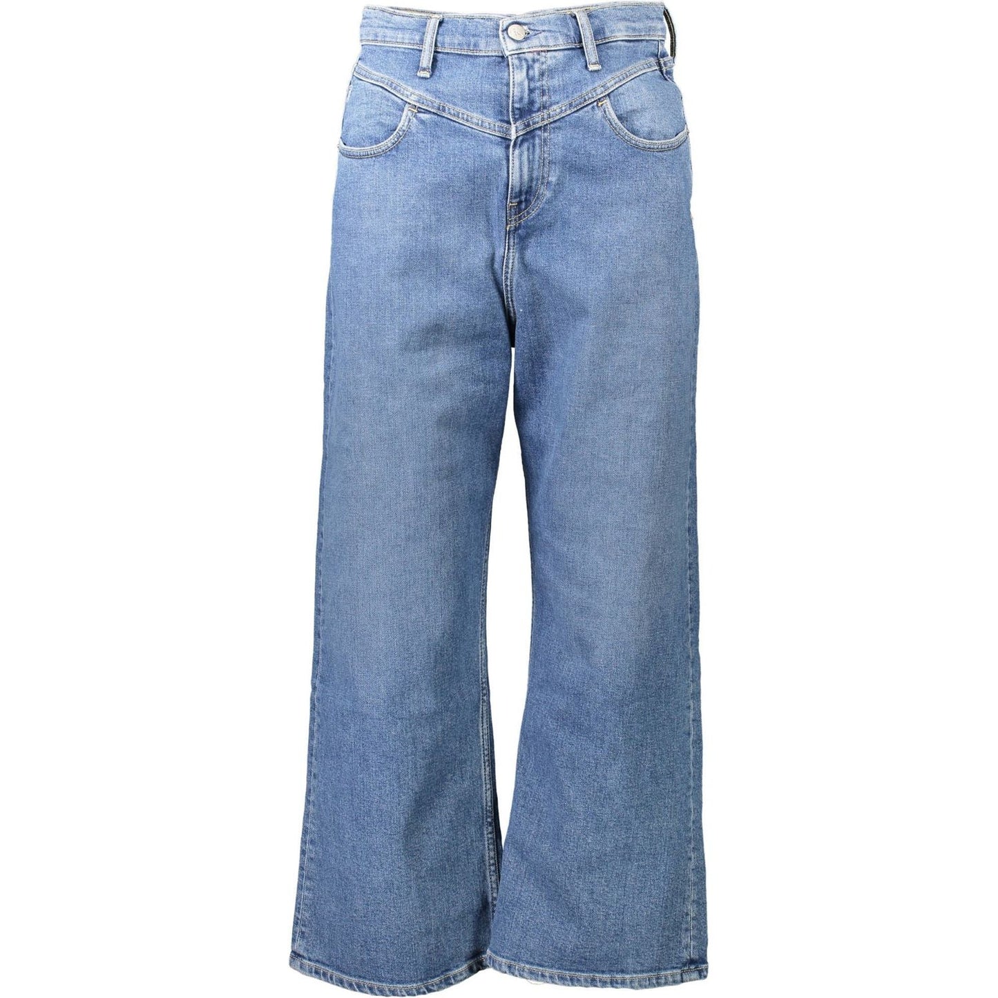 Calvin Klein High Waist Wide Leg Chic Jeans Calvin Klein