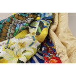 Dolce & Gabbana Multicolor Patchwork Sicily Long Maxi Skirt