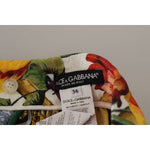 Dolce & Gabbana Multicolor Patchwork Sicily Long Maxi Skirt