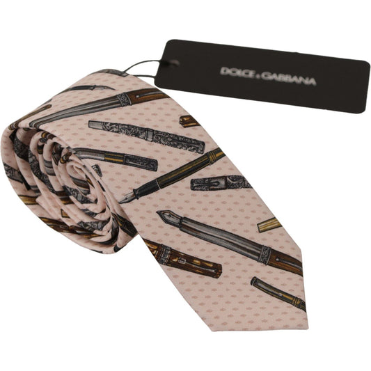 Dolce & Gabbana Elegant Silk Bow Tie for Suave Evenings Dolce & Gabbana