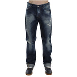 Acht Blue Wash Cotton Denim Regular Fit Jeans SIG30500-1