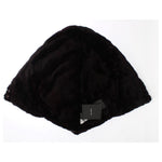 Dolce & Gabbana Purple Weasel Fur Crochet Hood Scarf Hat Hood Scarf