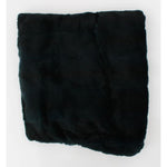 Dolce & Gabbana Green Weasel Fur Crochet Hood Scarf Hat Hat