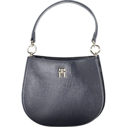 Tommy Hilfiger Elegant Blue Two-Compartment Handbag Tommy Hilfiger