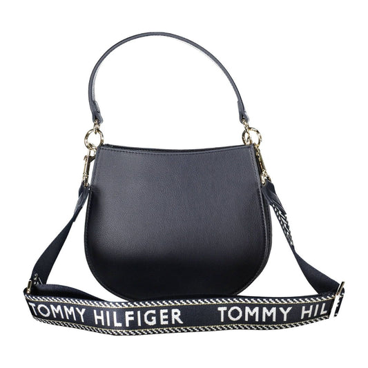 Tommy Hilfiger Elegant Blue Two-Compartment Handbag Tommy Hilfiger