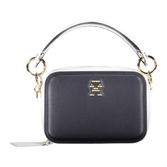 Tommy Hilfiger Chic Blue Contrasting Detail Handbag Tommy Hilfiger