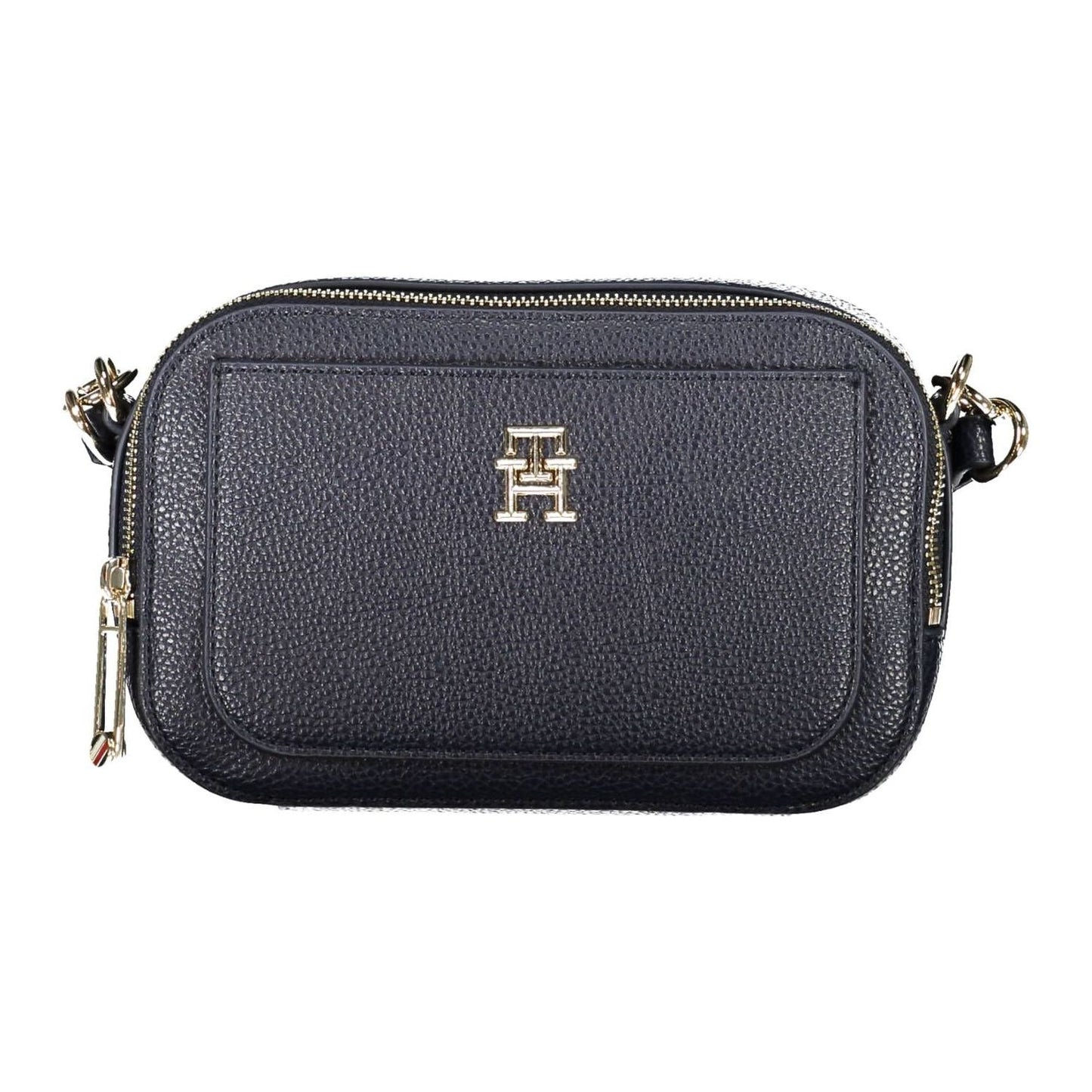 Tommy Hilfiger Chic Blue Shoulder Bag with Logo Detail Tommy Hilfiger