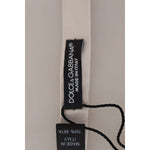 Dolce & Gabbana Gray 100% Silk Adjustable Neck Papillon Tie