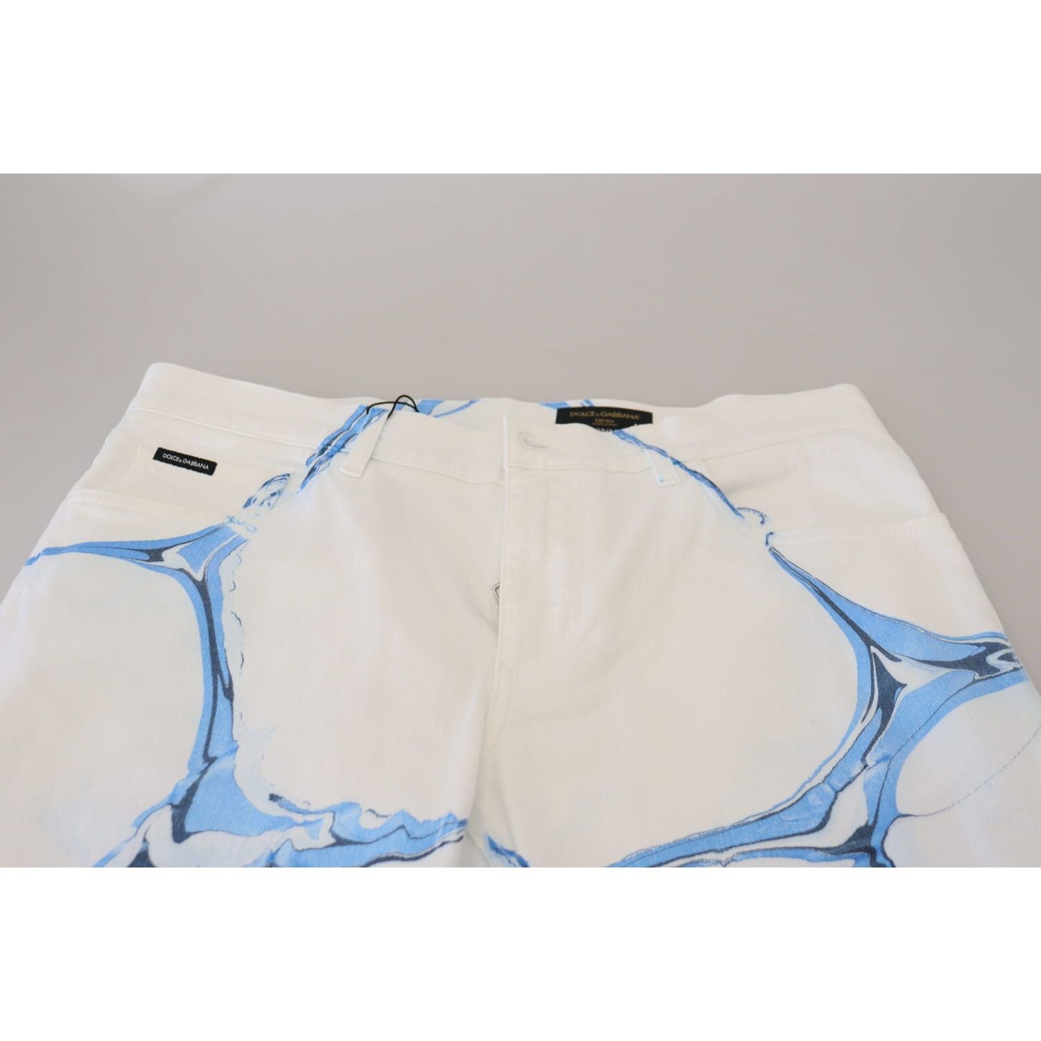 优雅修身休闲牛仔裤