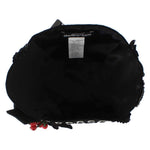 Dolce & Gabbana Black Crystal Gold Cherries Brooch Hat Cap