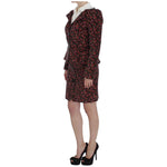 BENCIVENGA Black Multicolor Floral Suit SIG30890-1