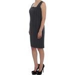BENCIVENGA Gray Stretch Suit Sheath Dress & Blazer Set SIG32487-3