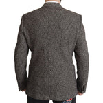 Dolce & Gabbana Gray Cotton Single Breasted Fantasy Blazer