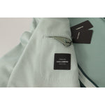 Dolce & Gabbana Green Cashmere Jacket Blazer Jacket