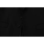 Dolce & Gabbana Black Single Breasted Jacket MARTINI Blazer