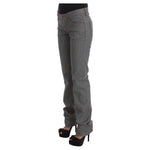 Costume National Gray Cotton Regular Fit Denim Jeans