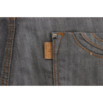 Costume National Gray Cotton Regular Fit Denim Jeans