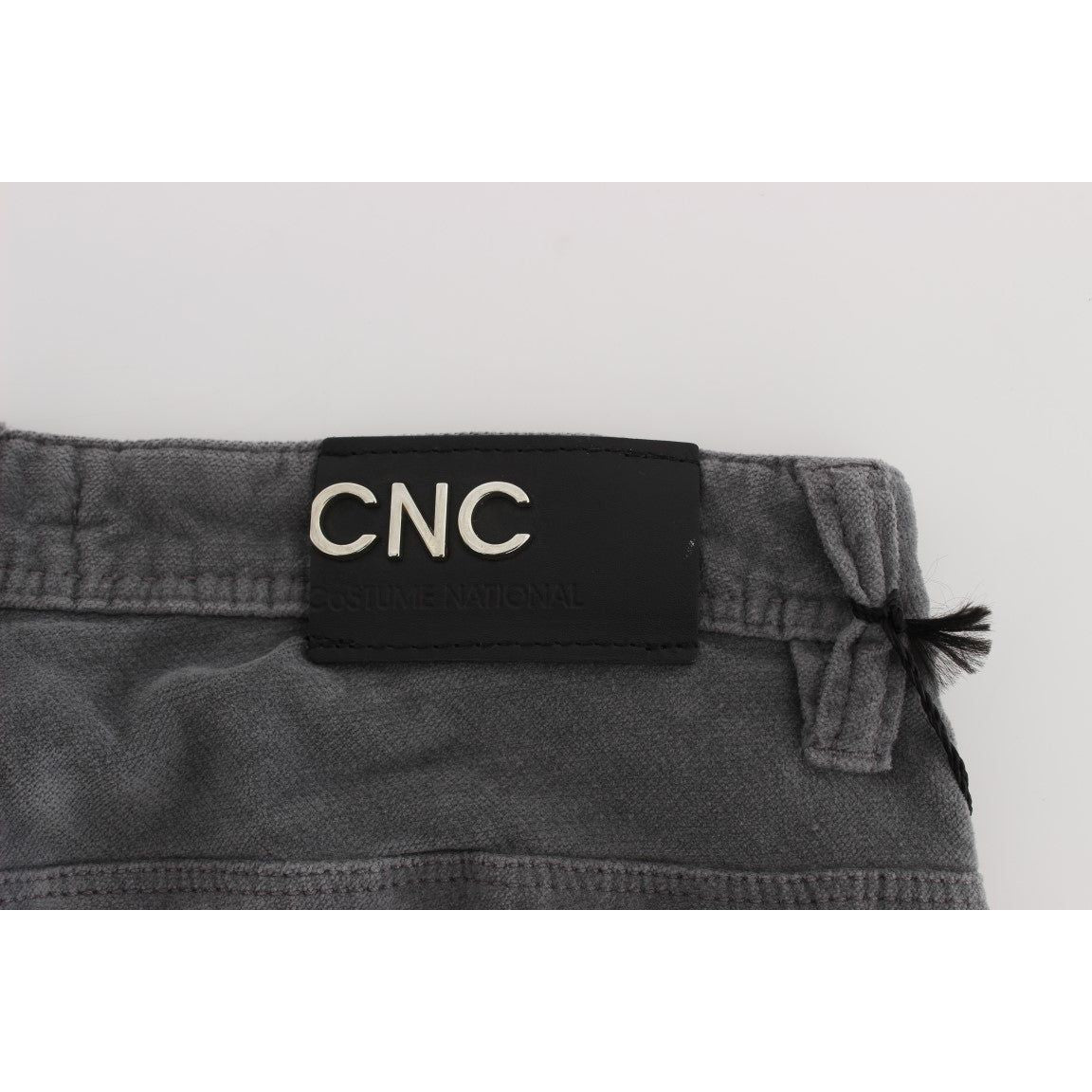 时尚超修身灰色牛仔裤