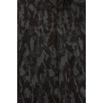 Dolce & Gabbana Blue Camouflage Trench Trench Coats & Jackets