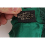 Dolce & Gabbana Green Leather Xiangao Fur Elbow Gloves