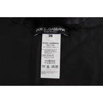 Dolce & Gabbana Black Fox Fur Collar Scarf Fur Scarves
