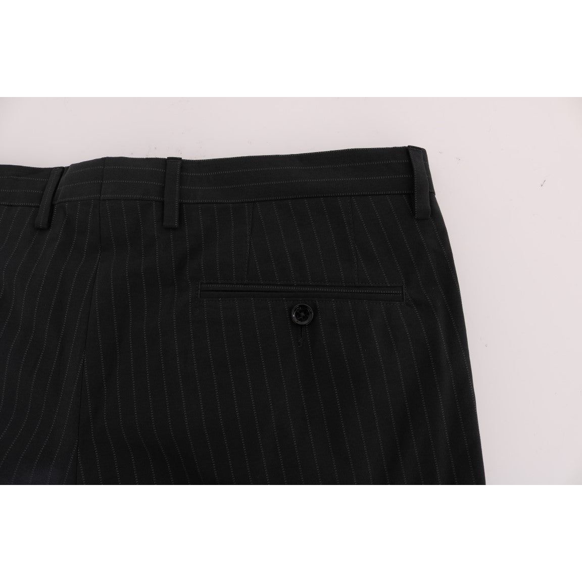 Dolce & Gabbana Elegant Striped Straight Fit Dress Trousers Dolce & Gabbana