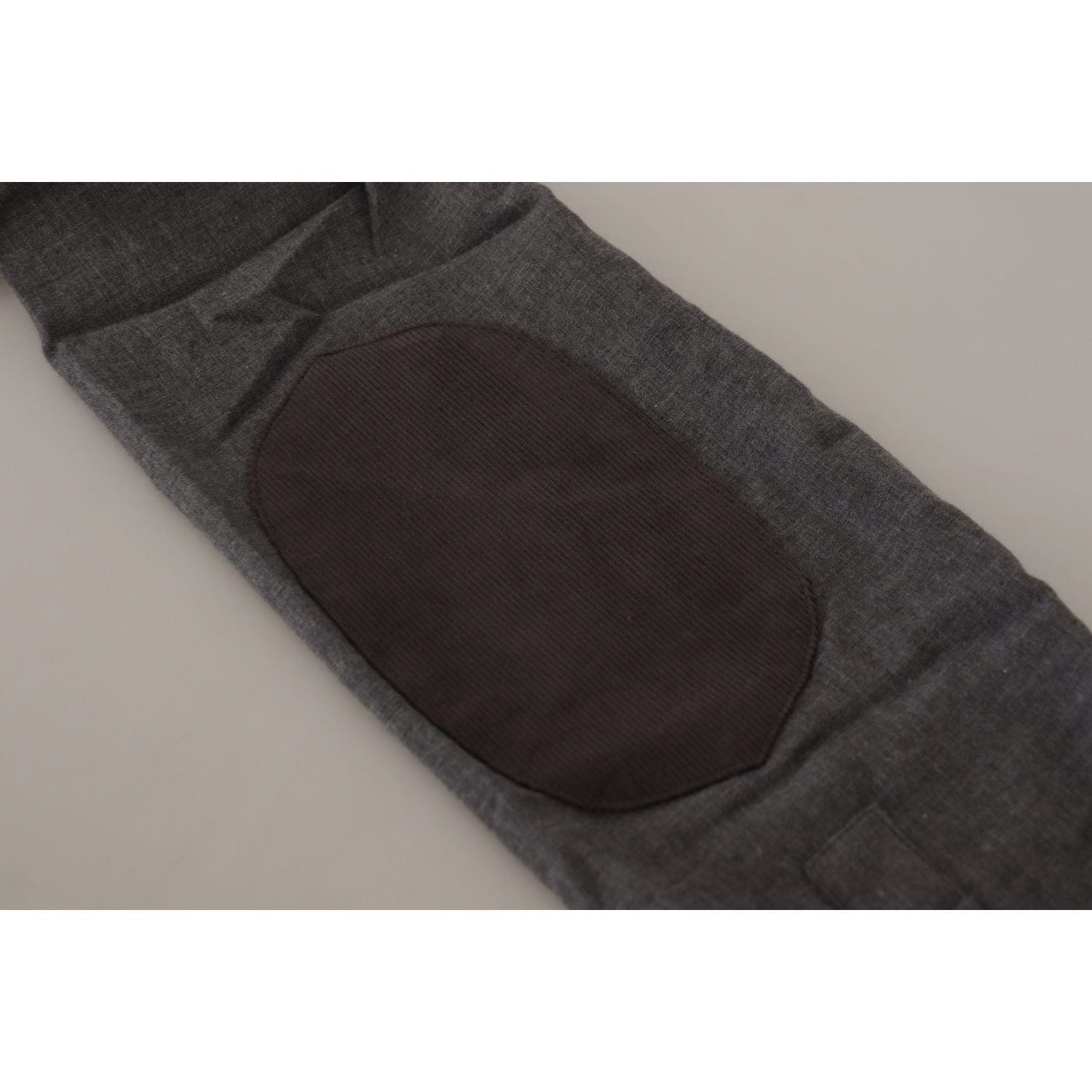 光滑灰色棉质休闲纽扣衬衫