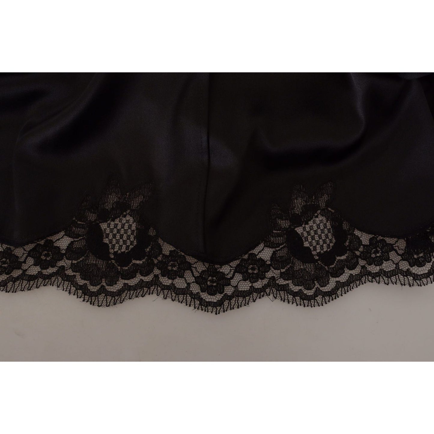 Dolce & Gabbana Black Leopard A-line Knee Length Dress