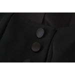 Dolce & Gabbana Black Slim Fit Long Sleeves Snap Jacket