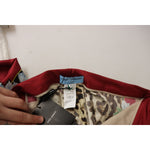Dolce & Gabbana Multicolor Leopard Flora Printed Mid Waist Trouser Pants