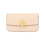 Tory Burch Britten Small Meadowsweet Leather Chain Wallet Crossbody Bag