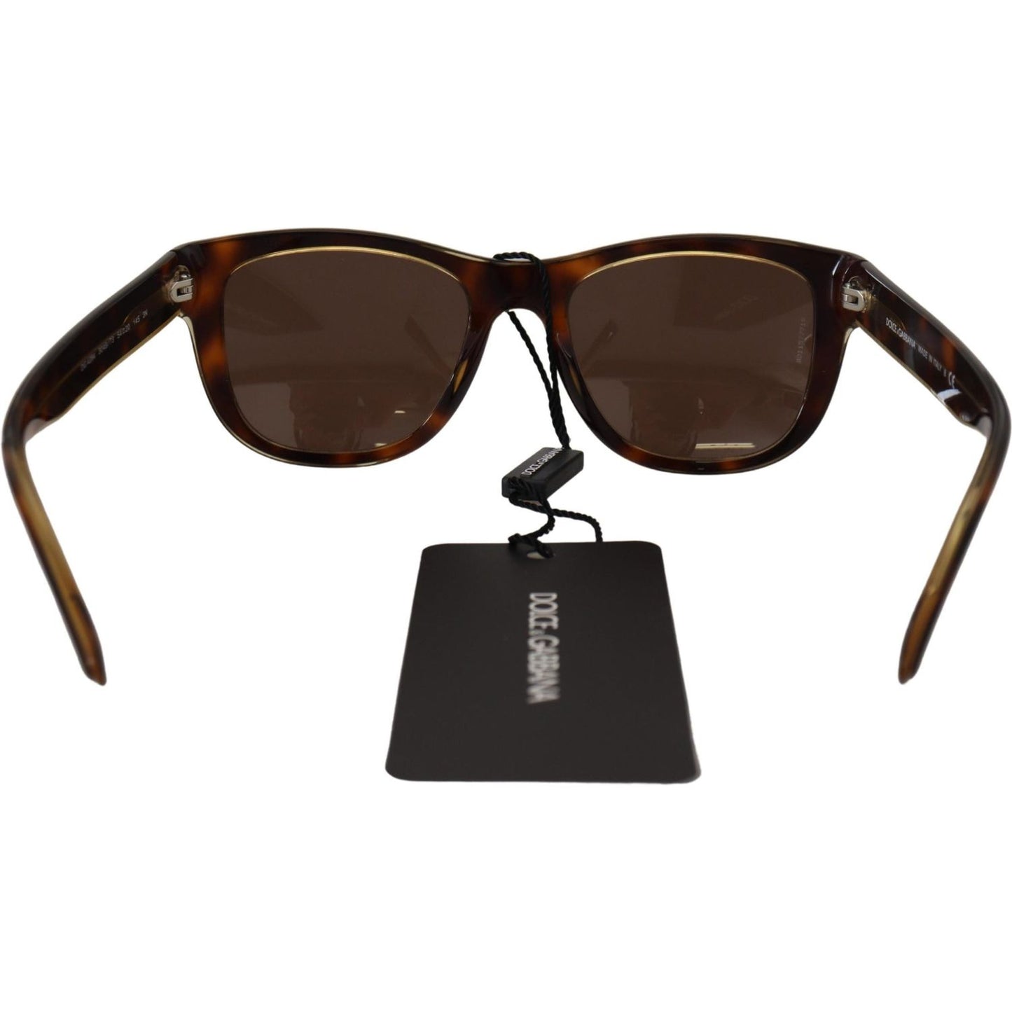 Dolce & Gabbana Chic Unisex Brown Acetate Sunglasses Dolce & Gabbana