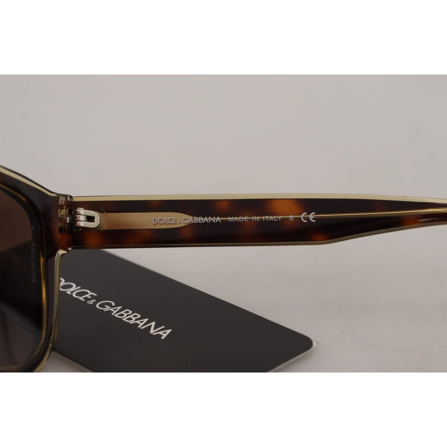 Dolce & Gabbana Chic Unisex Brown Acetate Sunglasses Dolce & Gabbana